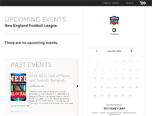 Tablet Screenshot of newenglandfootballleague.ticketleap.com