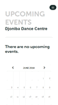 Mobile Screenshot of djoniba.ticketleap.com