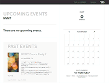 Tablet Screenshot of mvmt.ticketleap.com