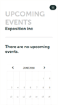 Mobile Screenshot of expositioninc.ticketleap.com