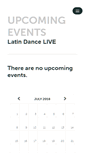 Mobile Screenshot of latindancelive.ticketleap.com