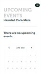 Mobile Screenshot of hauntedcornmaze.ticketleap.com