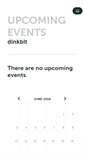 Mobile Screenshot of dinkbit.ticketleap.com