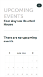 Mobile Screenshot of fear-asylum-haunted-house.ticketleap.com