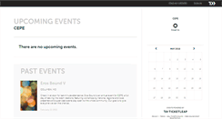 Desktop Screenshot of cepe.ticketleap.com