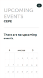 Mobile Screenshot of cepe.ticketleap.com