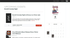 Desktop Screenshot of everettcomedynight.ticketleap.com