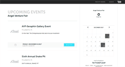 Desktop Screenshot of angelventurefair.ticketleap.com