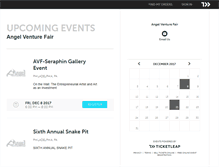 Tablet Screenshot of angelventurefair.ticketleap.com