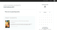 Desktop Screenshot of cre8conference.ticketleap.com