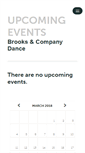 Mobile Screenshot of brooksandcompanydance.ticketleap.com