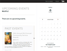 Tablet Screenshot of mlk.ticketleap.com