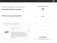 Tablet Screenshot of galare.ticketleap.com
