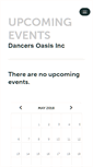 Mobile Screenshot of dancersoasis.ticketleap.com
