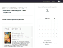 Tablet Screenshot of discovered.ticketleap.com