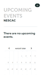Mobile Screenshot of nescac.ticketleap.com