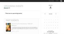 Desktop Screenshot of element11.ticketleap.com