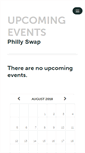 Mobile Screenshot of phillyswap.ticketleap.com