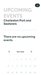 Mobile Screenshot of charlestonseafarers.ticketleap.com