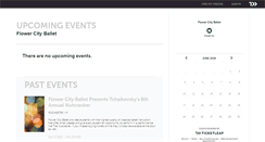 Desktop Screenshot of flowercityballet.ticketleap.com