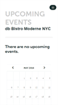 Mobile Screenshot of db-bistro-moderne-nyc.ticketleap.com