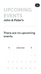 Mobile Screenshot of johnandpeters.ticketleap.com