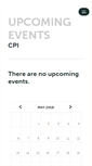 Mobile Screenshot of cpi.ticketleap.com