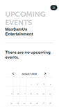 Mobile Screenshot of maxsamusentertainment.ticketleap.com