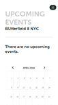 Mobile Screenshot of butterfield8nyc.ticketleap.com