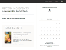 Tablet Screenshot of ieso.ticketleap.com