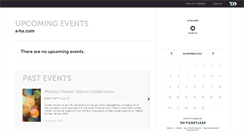 Desktop Screenshot of a-ha.ticketleap.com
