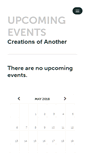 Mobile Screenshot of creationsofanother.ticketleap.com