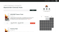 Desktop Screenshot of mbct.ticketleap.com