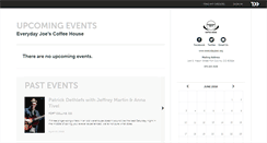 Desktop Screenshot of everydayjoescoffeehouse.ticketleap.com