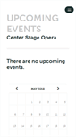 Mobile Screenshot of centerstageopera.ticketleap.com