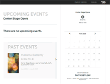 Tablet Screenshot of centerstageopera.ticketleap.com