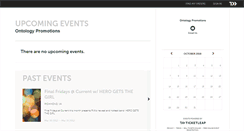 Desktop Screenshot of ontologypromotions.ticketleap.com