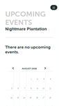 Mobile Screenshot of nightmareplantation1.ticketleap.com