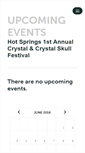 Mobile Screenshot of hot-springs-crystal-and-crystal-skull-festival.ticketleap.com