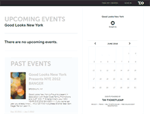 Tablet Screenshot of goodlooksnewyork-.ticketleap.com