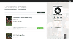 Desktop Screenshot of prestonwoodpolo.ticketleap.com