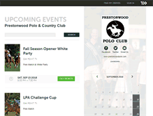 Tablet Screenshot of prestonwoodpolo.ticketleap.com