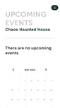 Mobile Screenshot of chaoshaunt.ticketleap.com