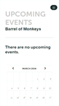Mobile Screenshot of barrelofmonkeys.ticketleap.com