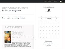 Tablet Screenshot of kimberlyarnold.ticketleap.com