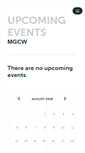 Mobile Screenshot of mgcwnow.ticketleap.com