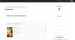 Desktop Screenshot of childbuilders.ticketleap.com