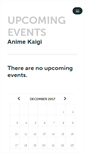 Mobile Screenshot of animekaigi.ticketleap.com