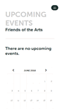 Mobile Screenshot of friendsofthearts.ticketleap.com