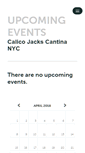 Mobile Screenshot of calicojacksnyc.ticketleap.com